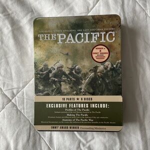 🆕 The Pacific DVD Collectible Tin Box Set